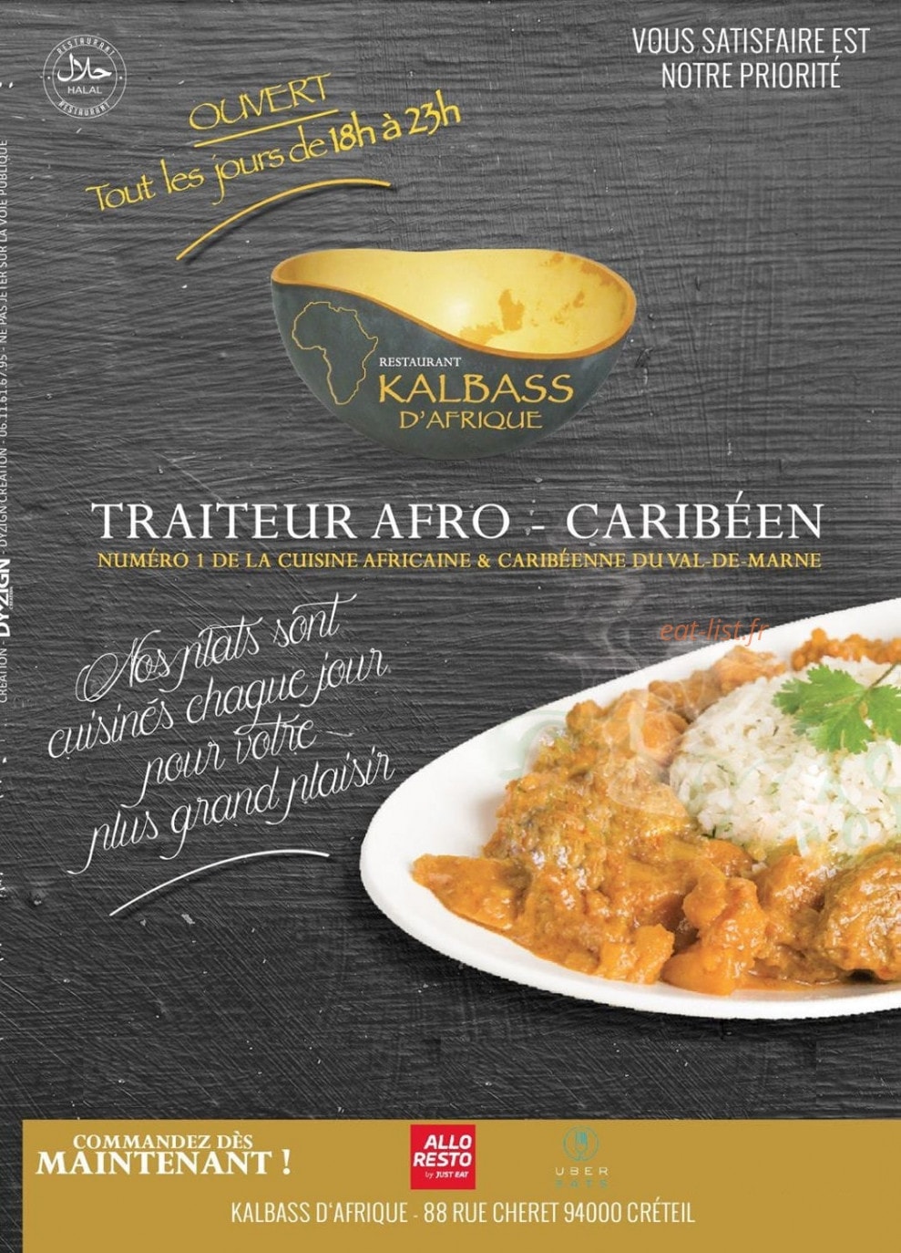 Kalbass d'Afrique — carte page 3