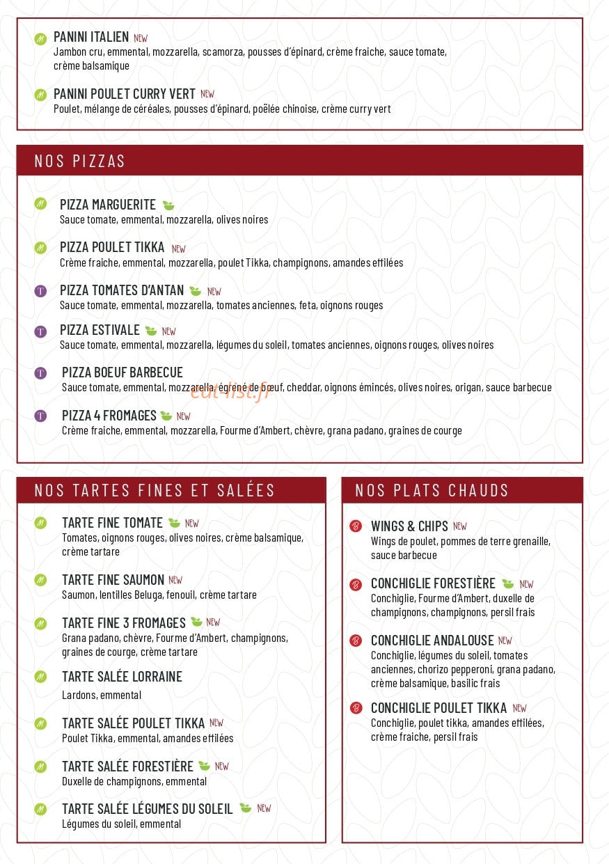 L'atelier Papilles — carte page 5