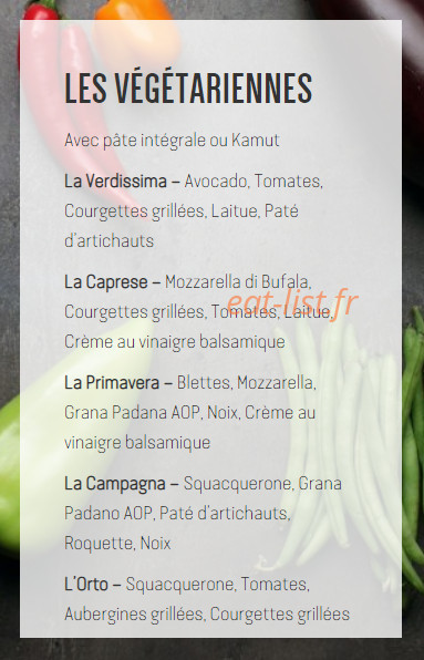 La piadina — carte page 3