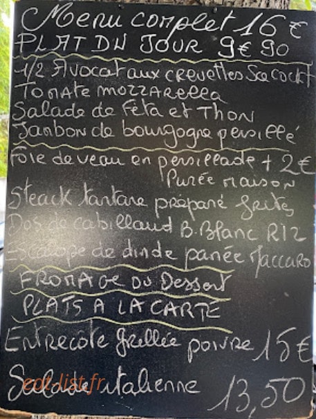 Le Margys — carte page 1