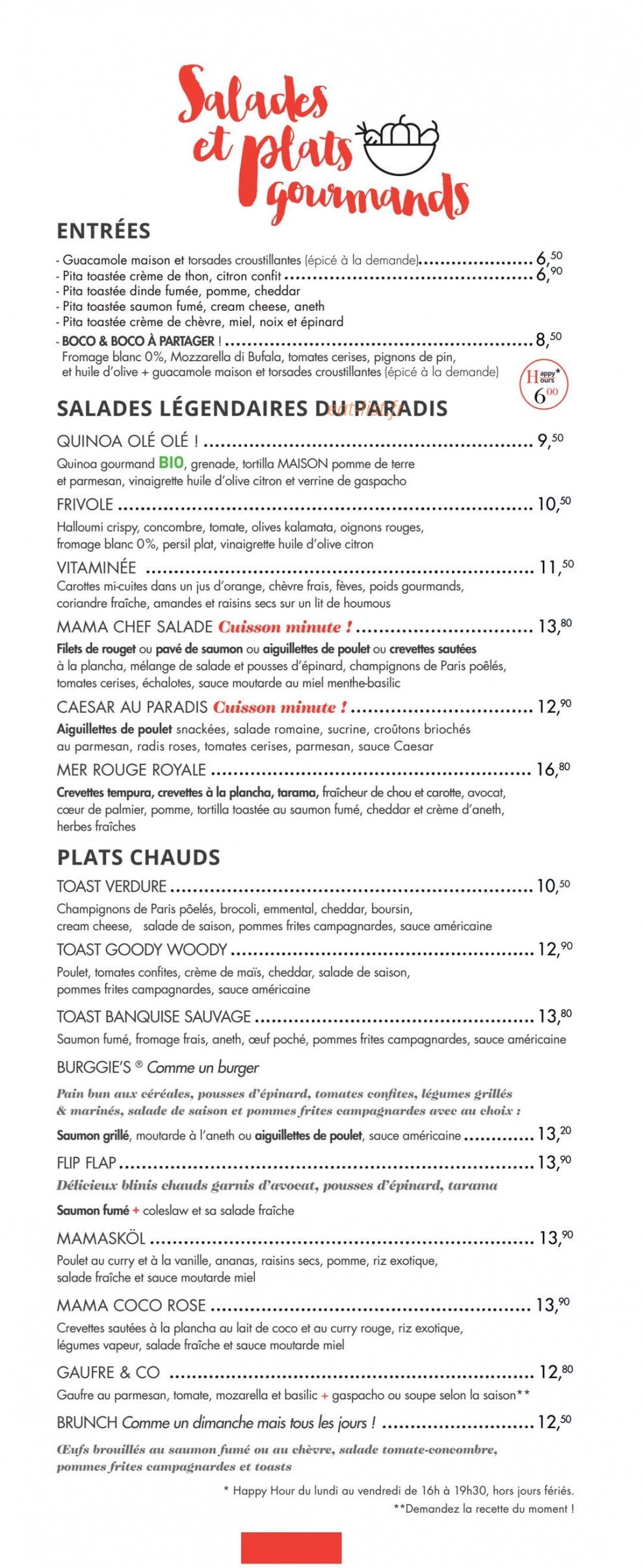 Le paradis du fruit — carte page 4