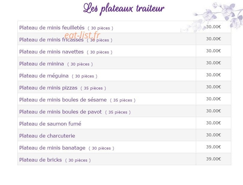 Les Jasmins de Tunis — carte page 7