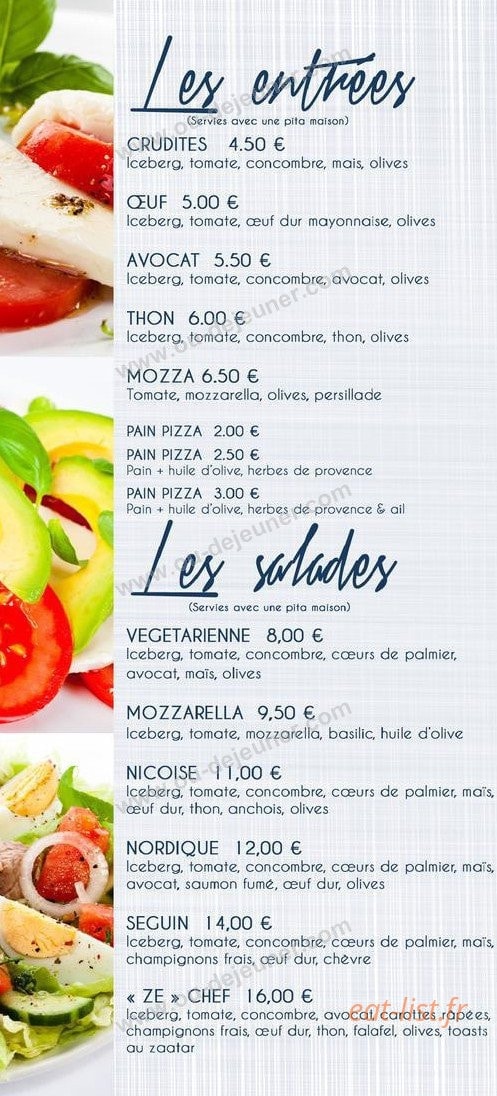 Pizzeoute — carte page 2