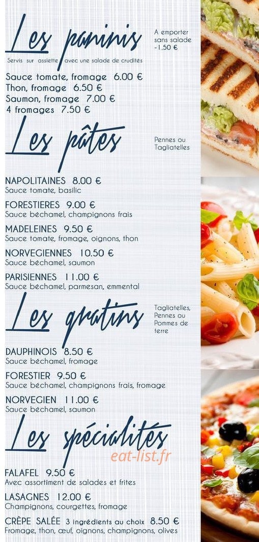 Pizzeoute — carte page 4