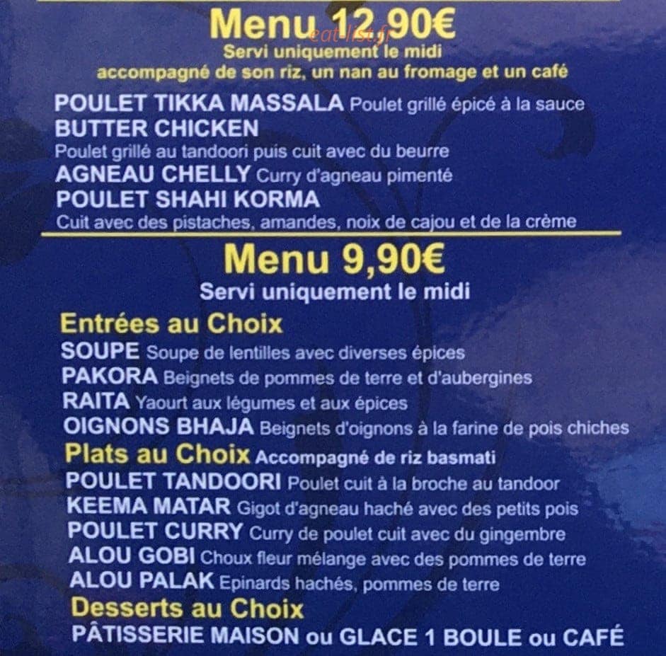 Rajpoot — carte page 2