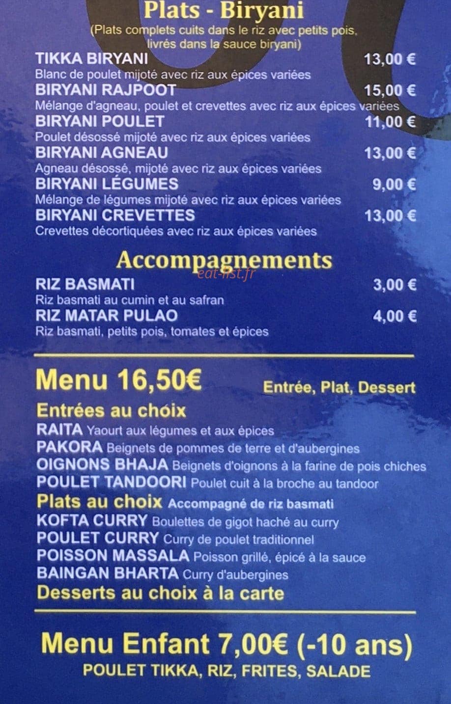 Rajpoot — carte page 5