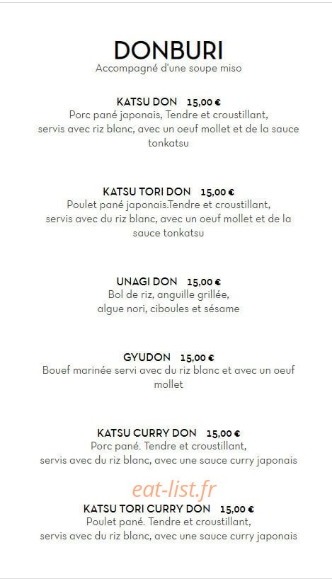 Sola Ramen — carte page 7