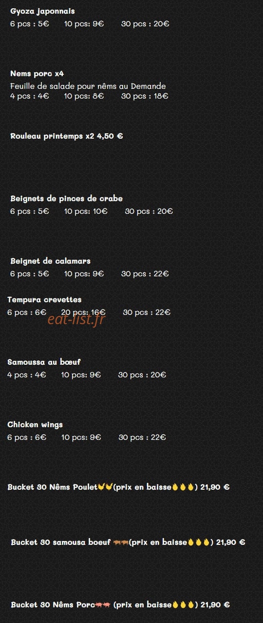Wokgrill — carte page 9
