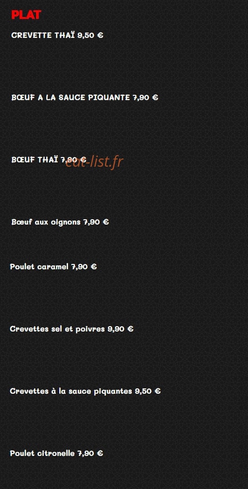 Wokgrill — carte page 10