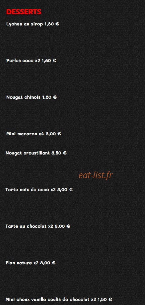 Wokgrill — carte page 13