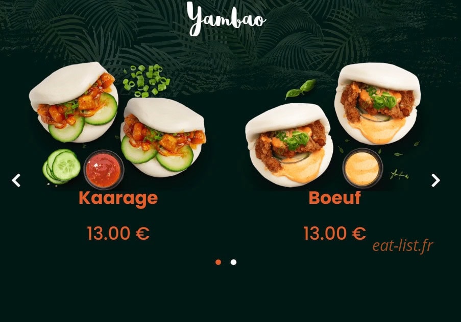Yamyam — carte page 5