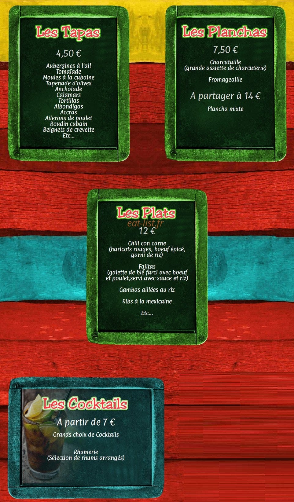 Casamama — carte page 1