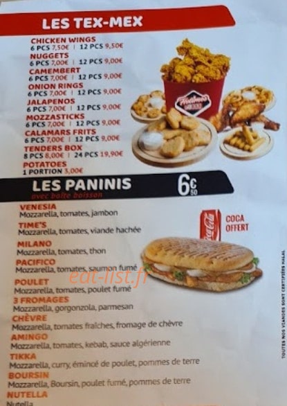Hotimes Pizza — carte page 5