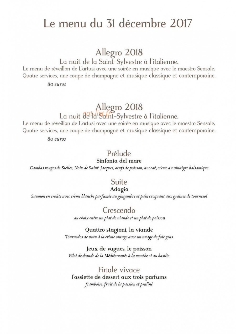 L'artusi — carte page 12