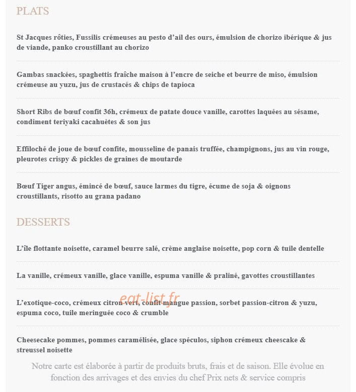 L’atelier 28 — carte page 2
