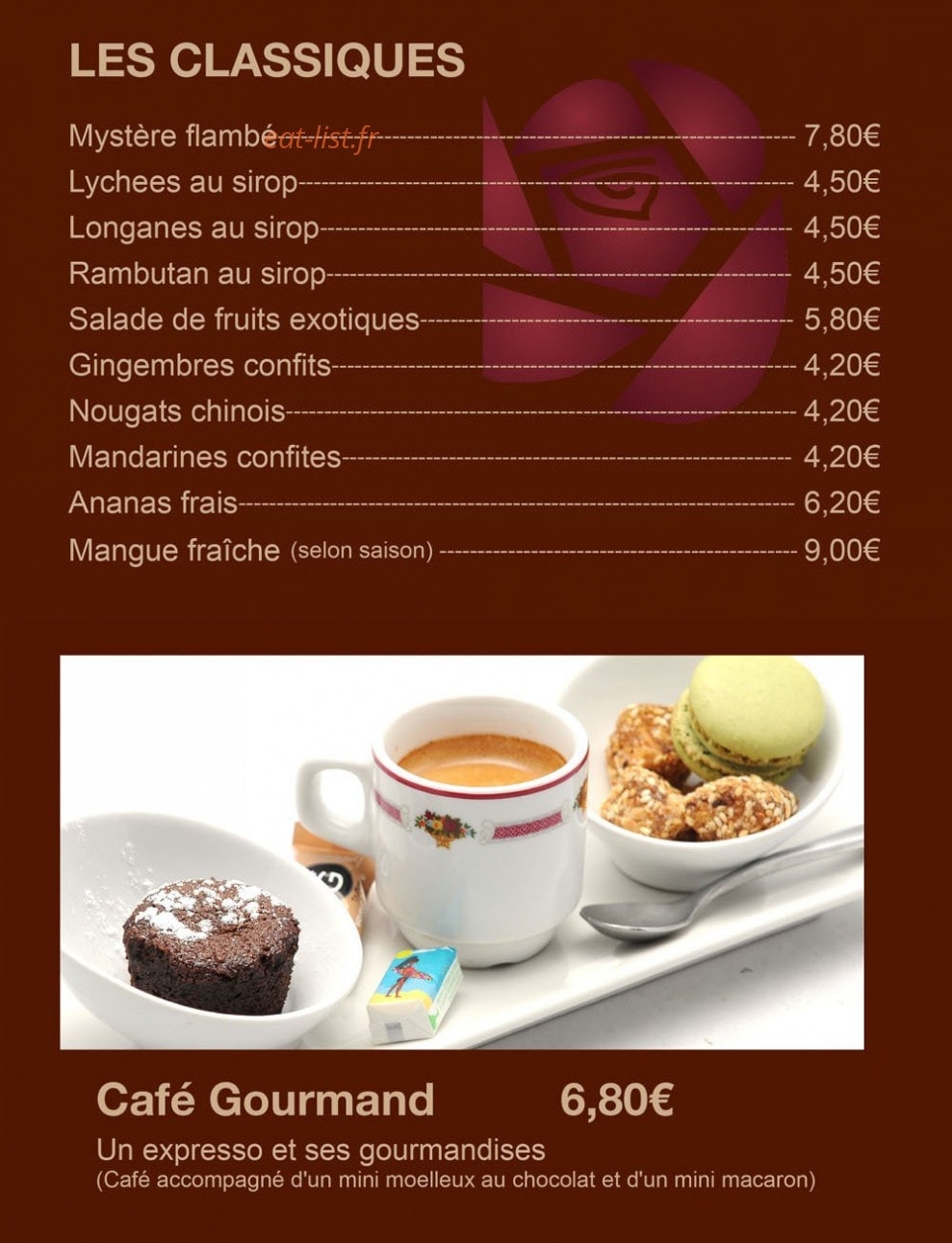La Villa Céleste — carte page 21