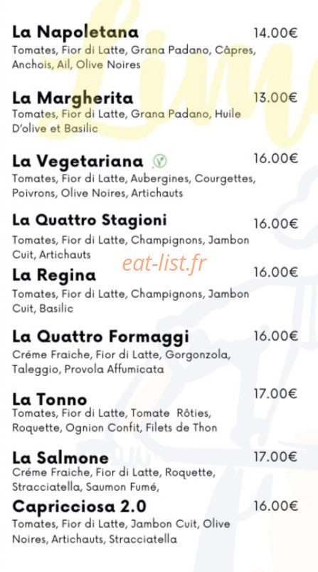 Limoncello — carte page 2