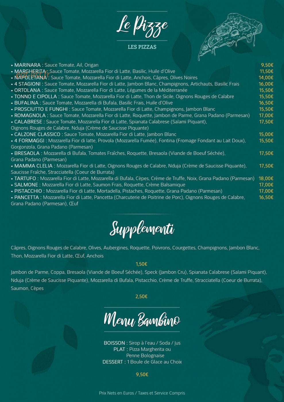 Mamma Clelia — carte page 4