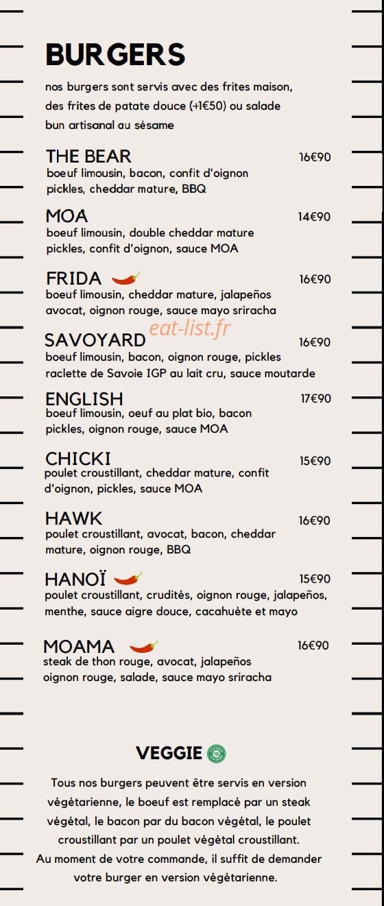 Moa — carte page 2