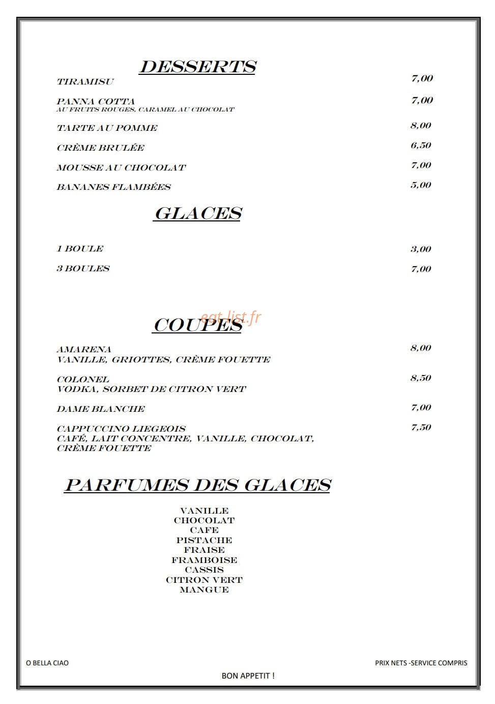 O Bella Ciao — carte page 6