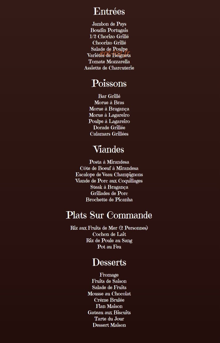 O Bragança — carte page 1