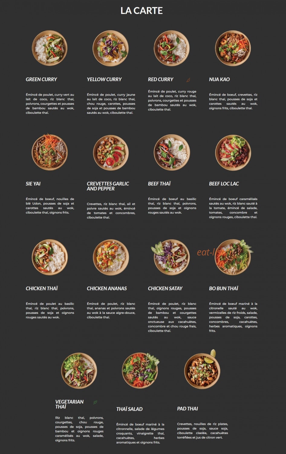 Pitaya — carte page 1