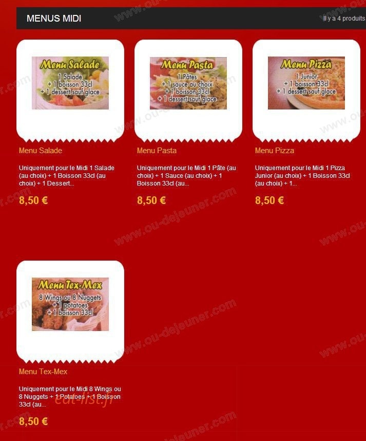 Pizza Theo — carte page 10