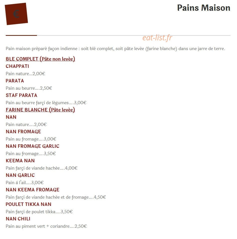 Rajpoot — carte page 2