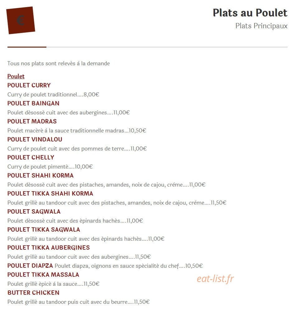 Rajpoot — carte page 9