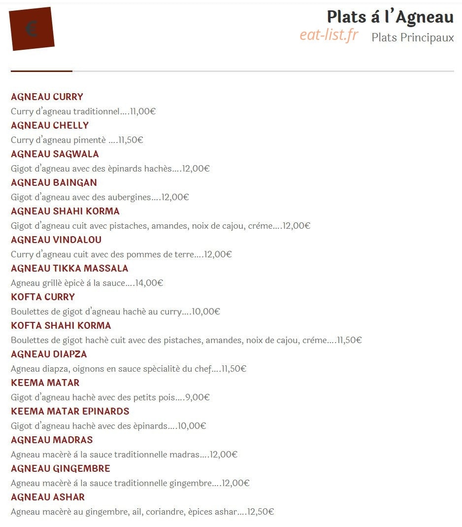 Rajpoot — carte page 8