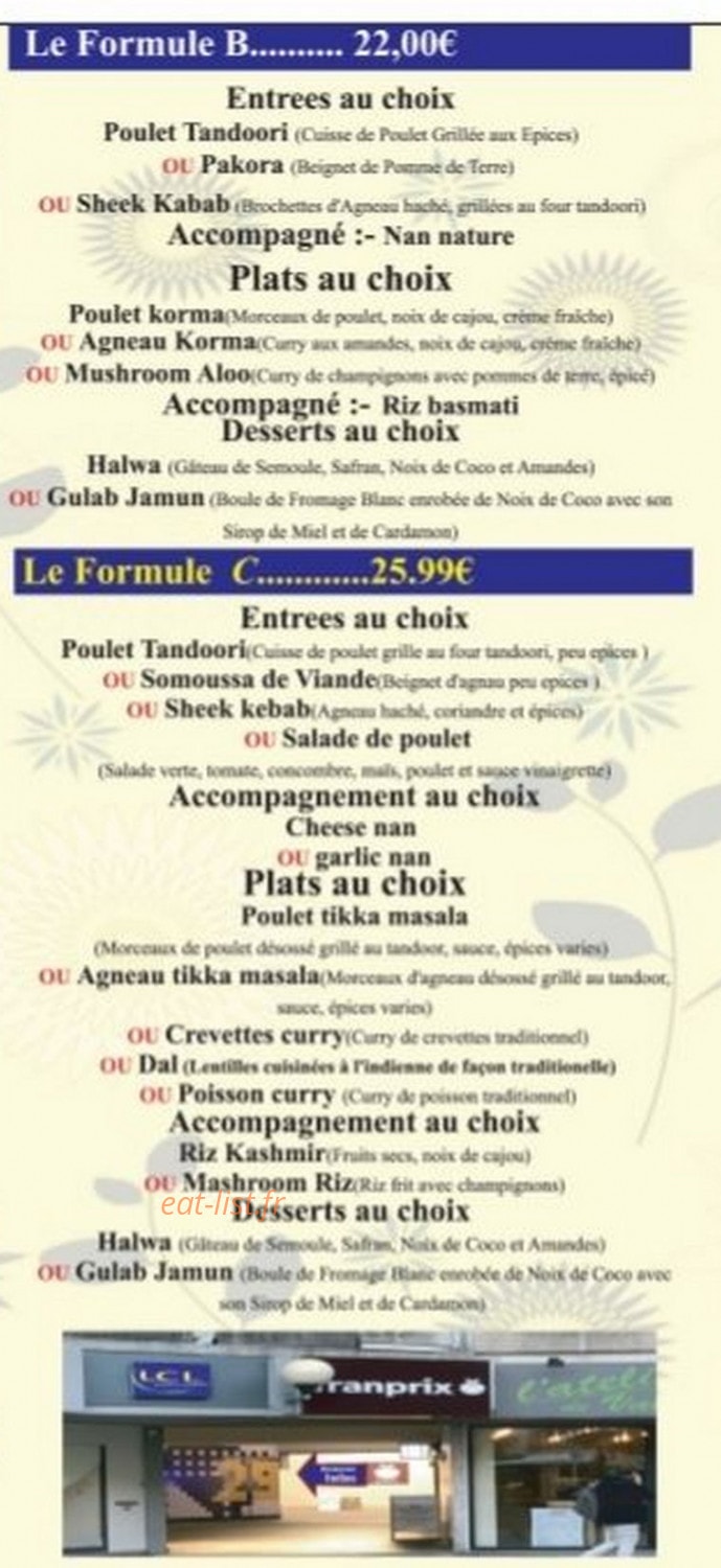 Delhi Spice — carte page 5
