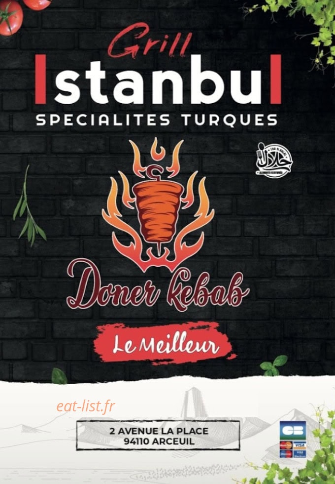 Grill Istanbul — carte page 1