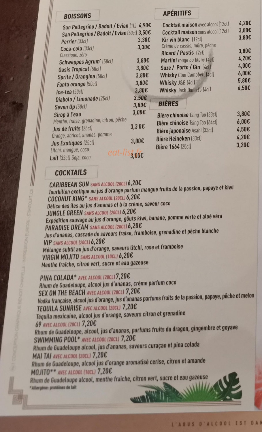 Let’s Wok — carte page 2