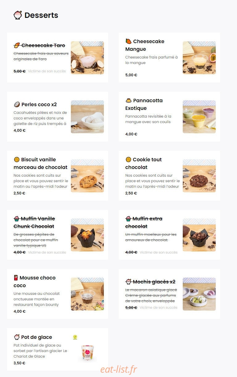 Phood — carte page 5