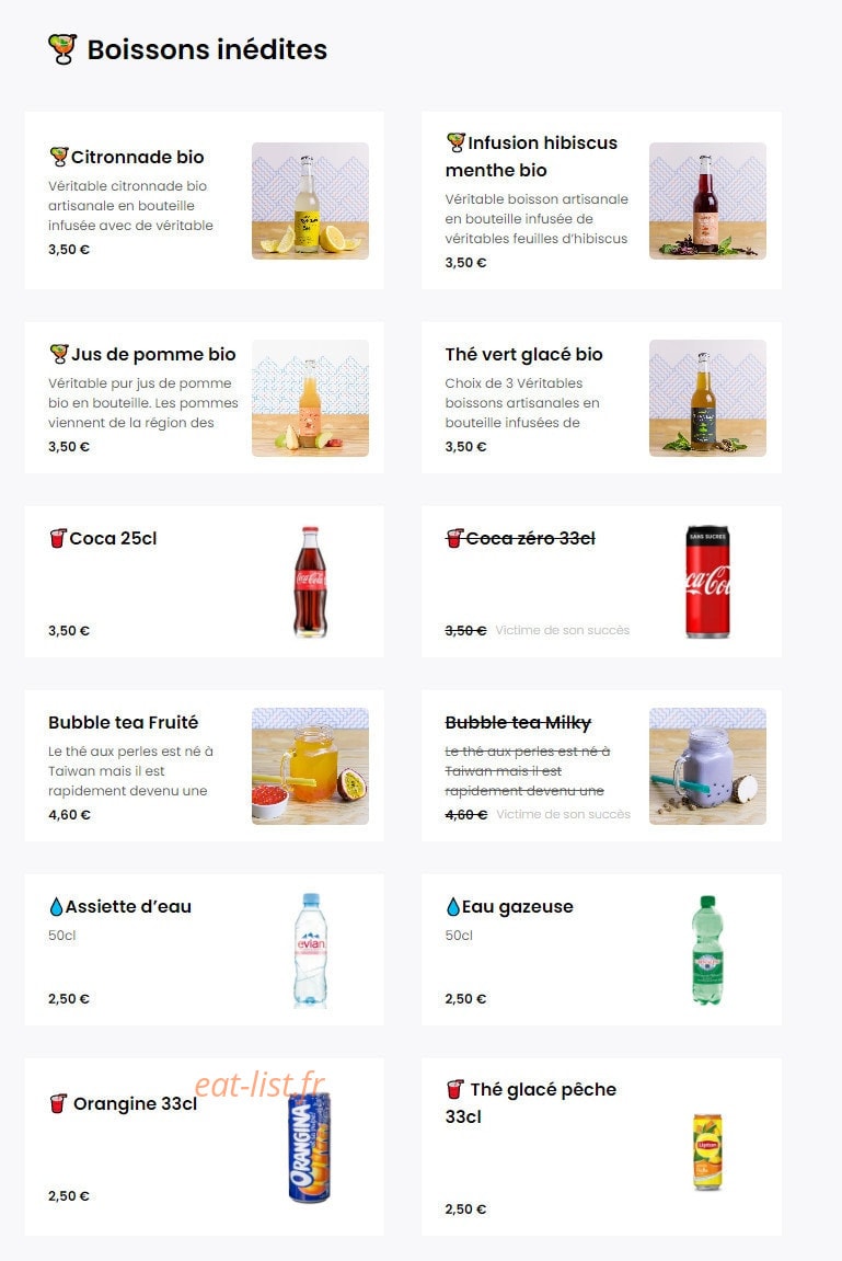 Phood — carte page 6