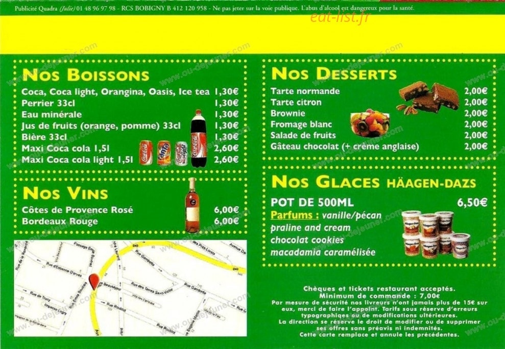 Allo Pizza Rapido — carte page 5