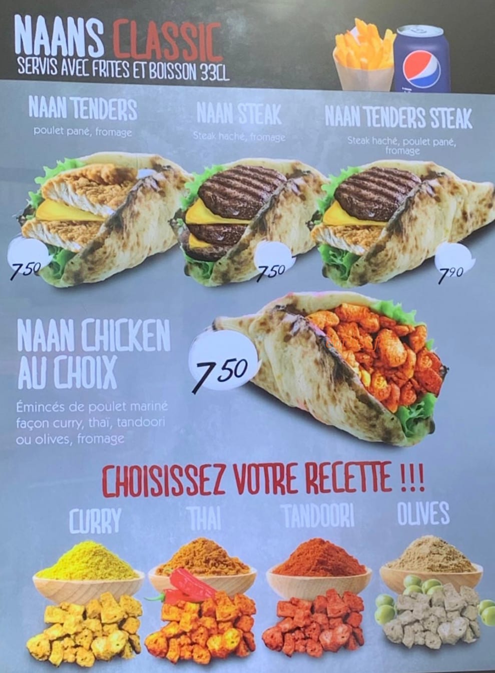 Chicken Story — carte page 6