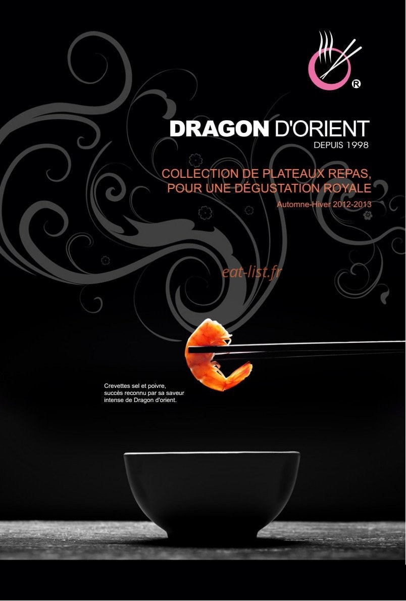 Dragon d'Orient — carte page 1