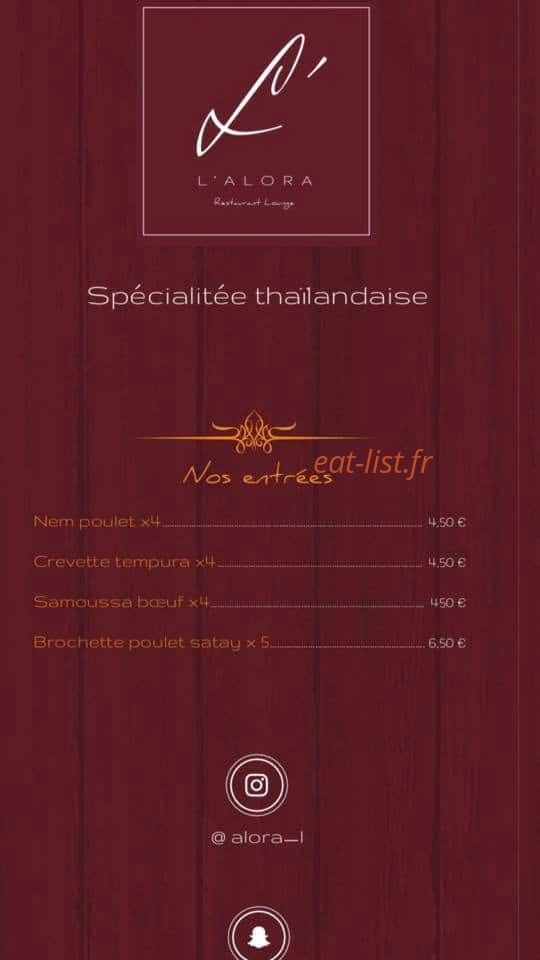 L’Alora — carte page 1