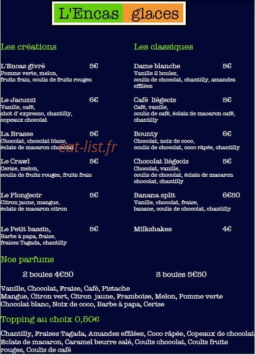 L'encas — carte page 3