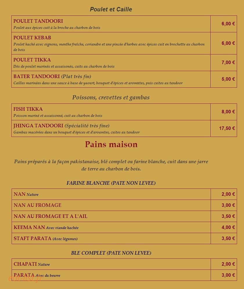 Le Balal — carte page 2