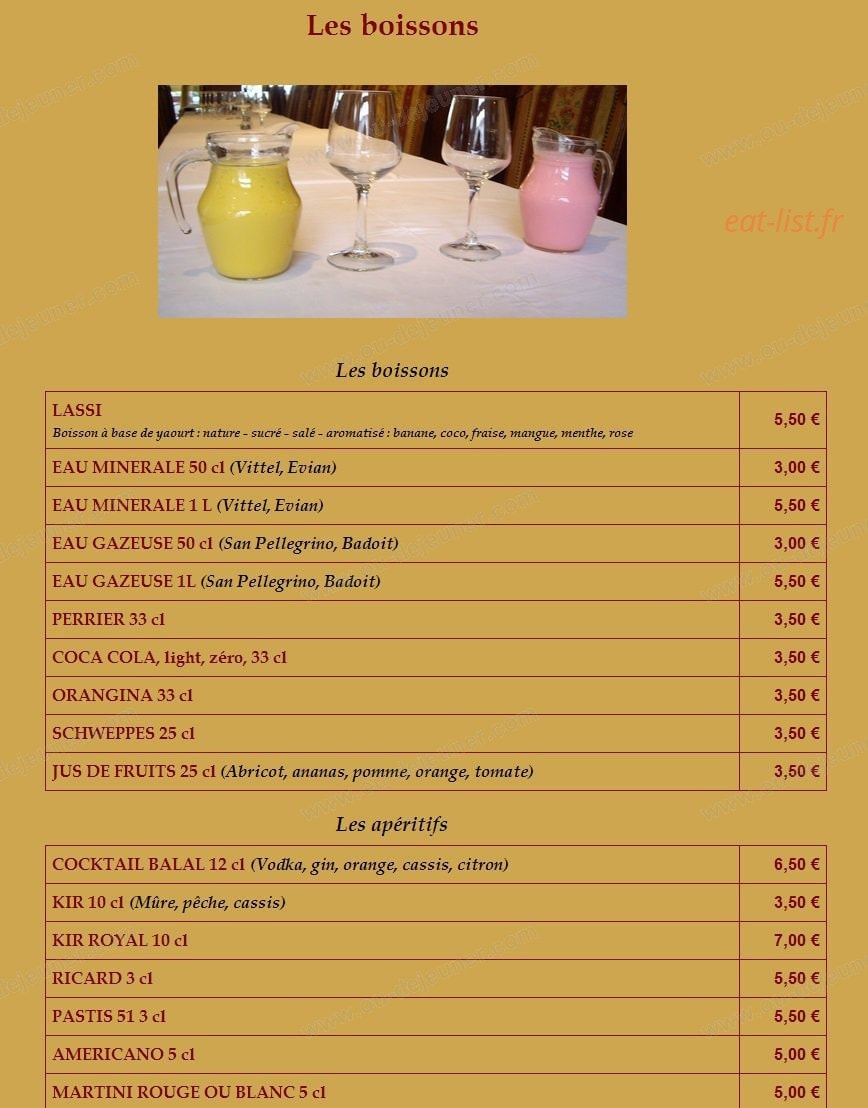 Le Balal — carte page 6