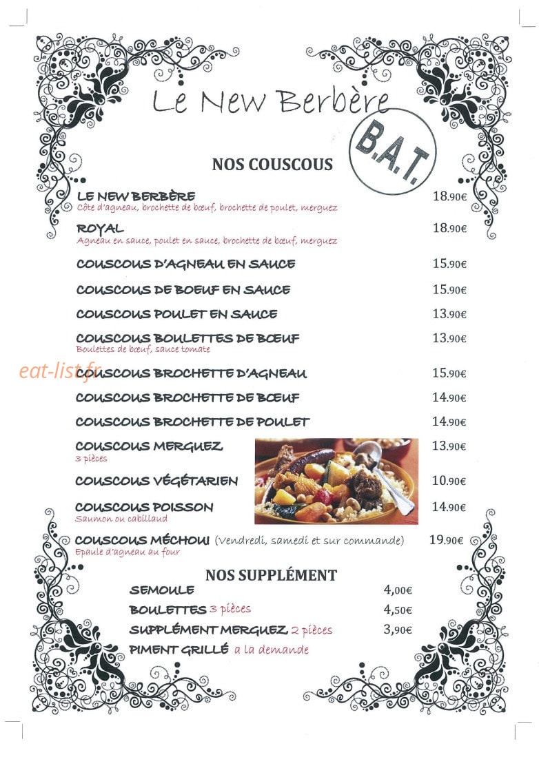Le New Berbère — carte page 5