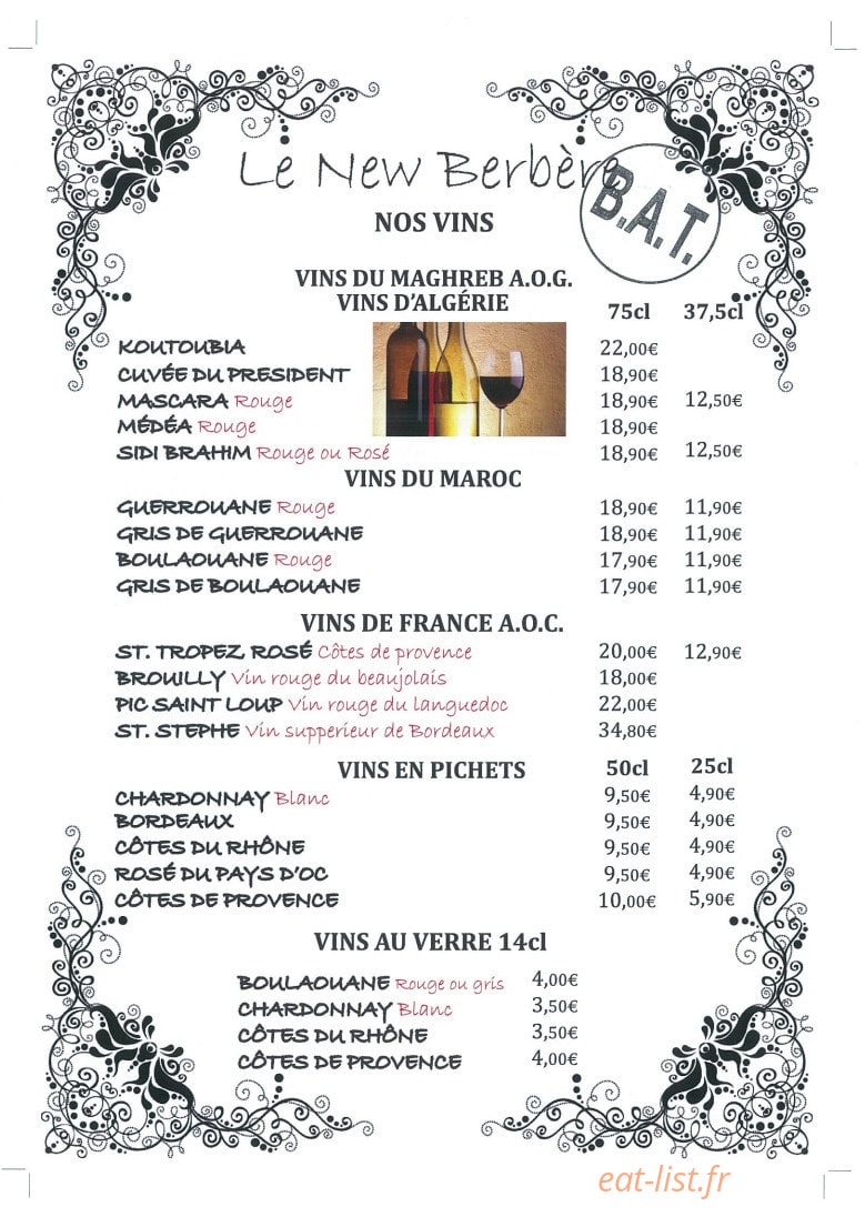 Le New Berbère — carte page 7