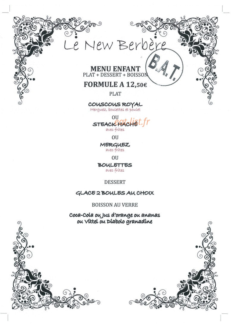 Le New Berbère — carte page 9