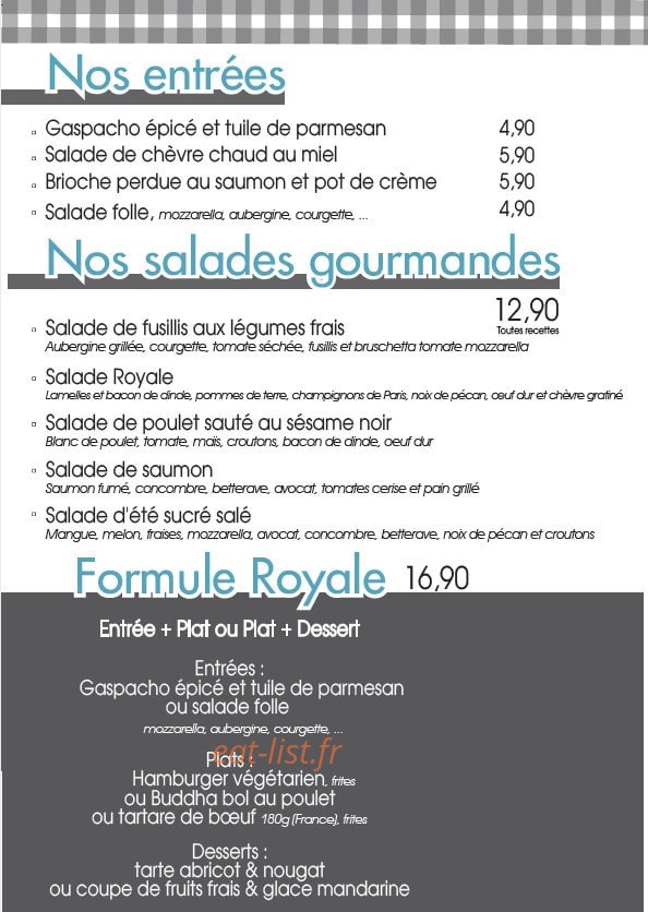 Le Royal — carte page 2