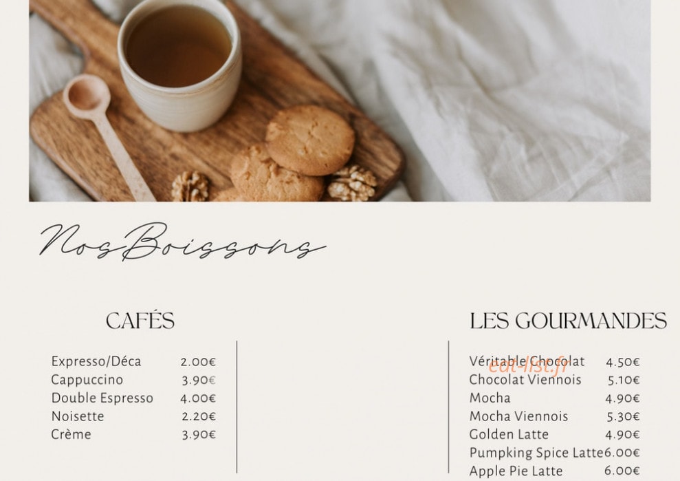 O P'tit Marché — carte page 3