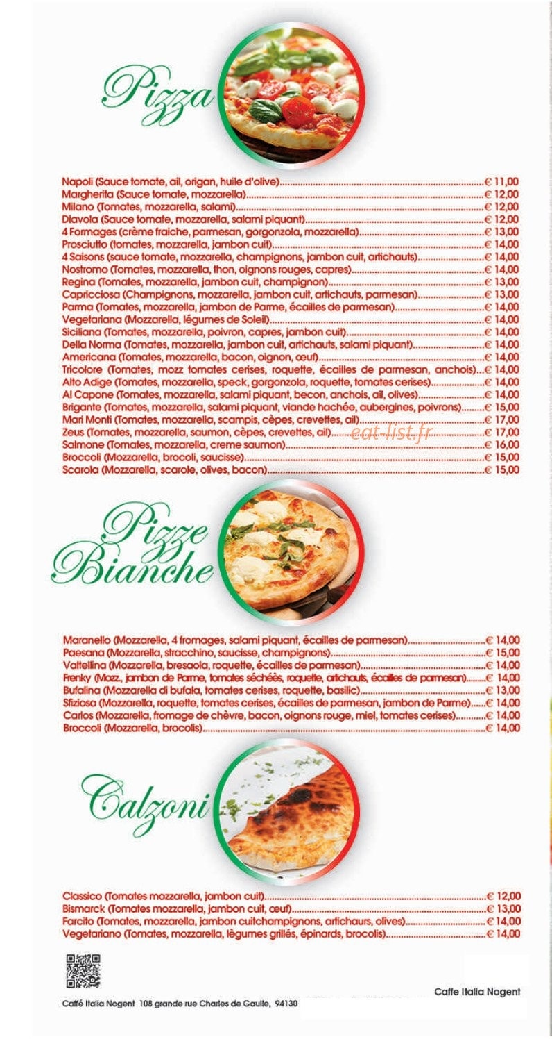 Caffe Italia — carte page 4