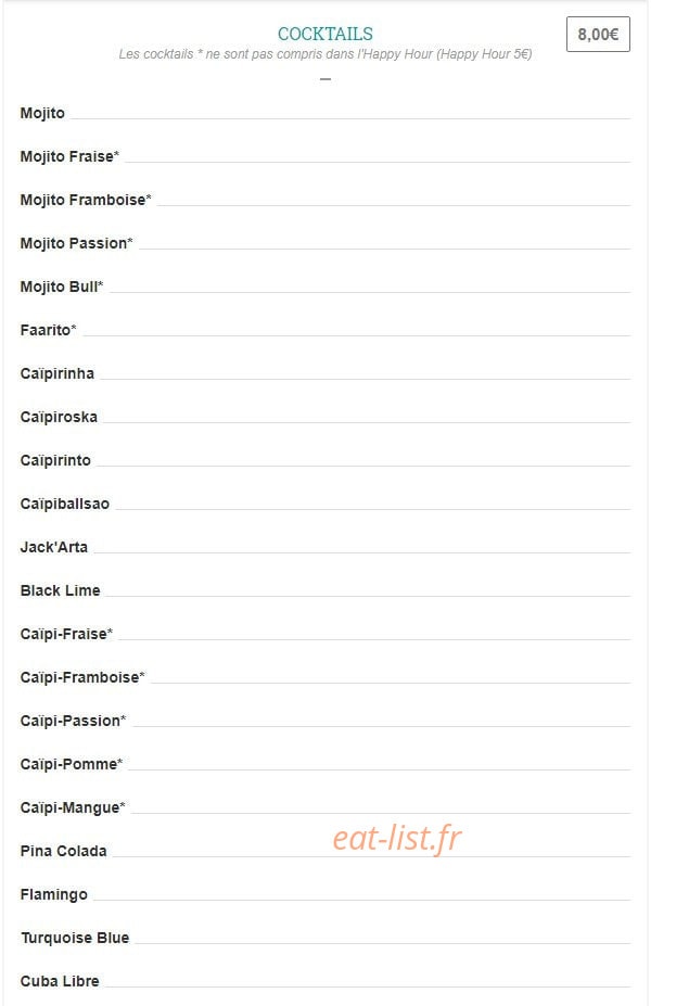 Du Côté de Chez Fred — carte page 8