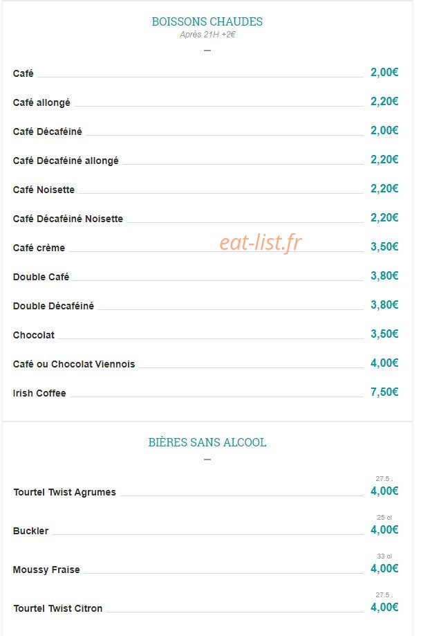 Du Côté de Chez Fred — carte page 6